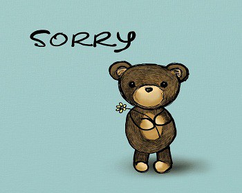how to say i'm sorry in chinese